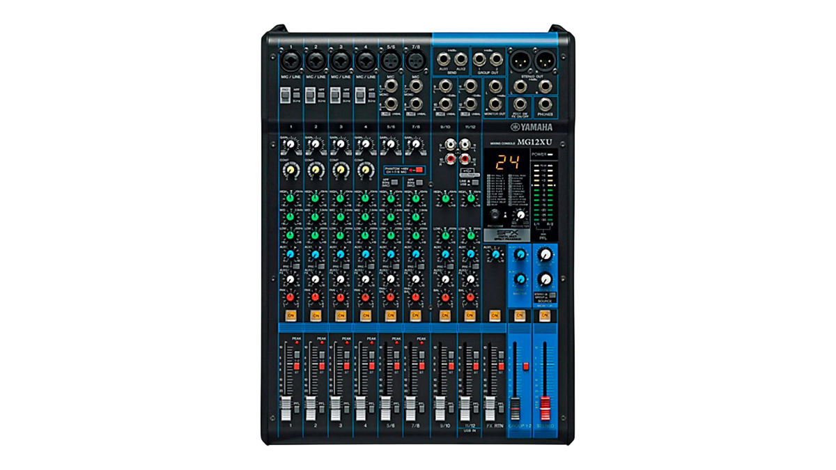 Ремонт микшерных пультов  Yamaha MG12XU в Казани